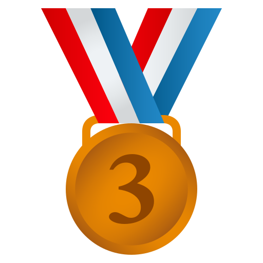 Top 3 medaille